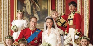 The Duke and Duchess Celebrate 11th Wedding Anniversary Prince William and Catherine Middleton following their wedding service at Westminster Abbey, London.