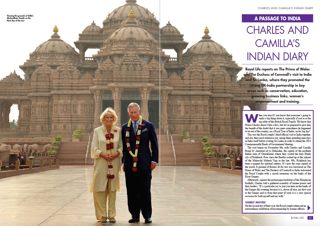 A Passage To India- Charles And Camilla's Indian Diary