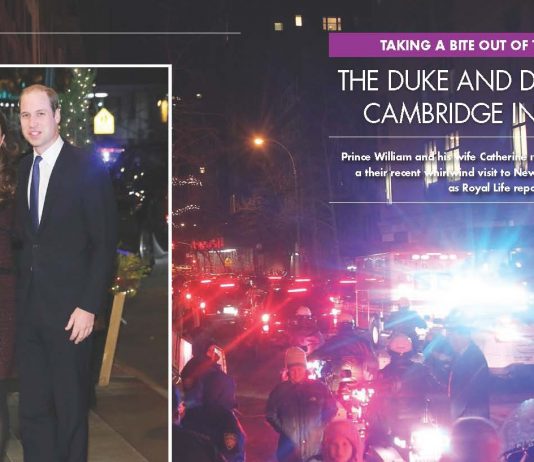 The Duke And Duchess of Cambridge In The USA