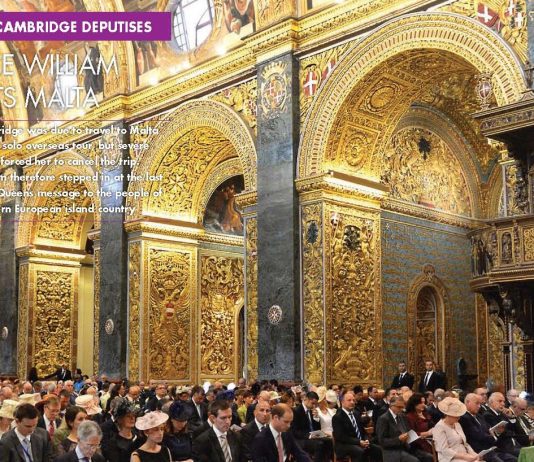 Prince William Visits Malta