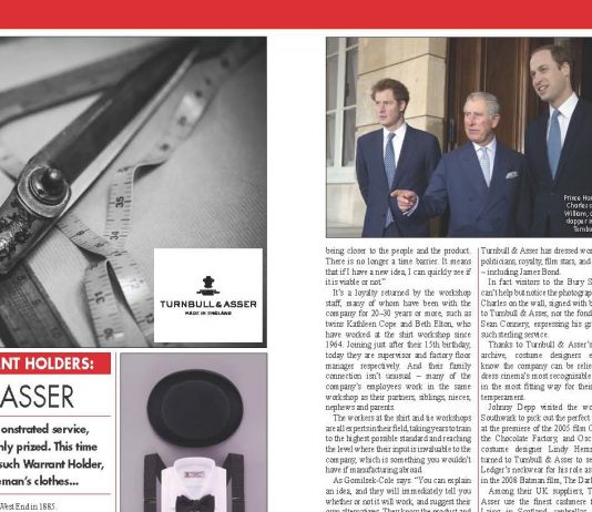 Warrant Holder: Turnbull & Asser