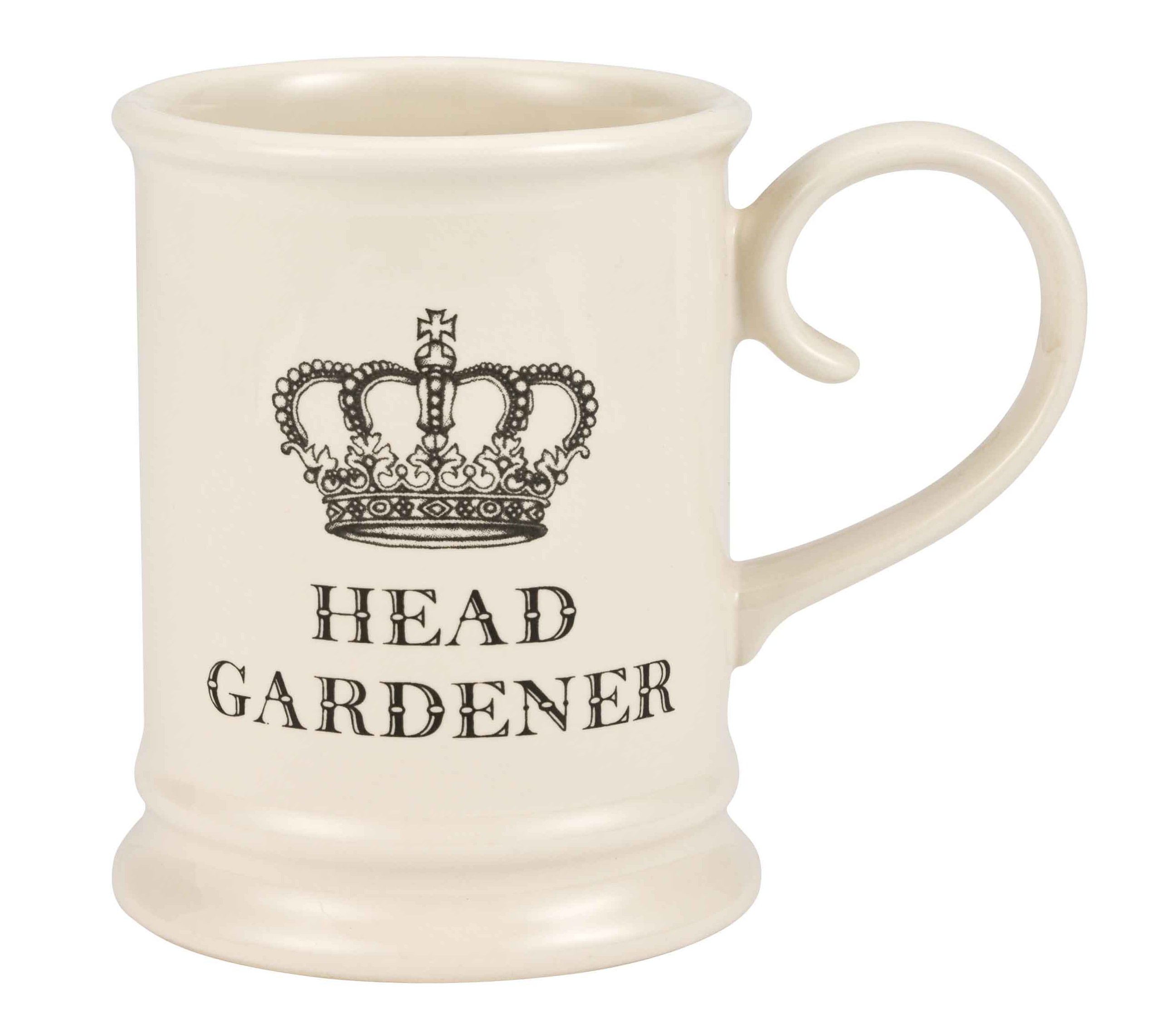 David Mason Majestic Cream Head Gardener Tankard Mug