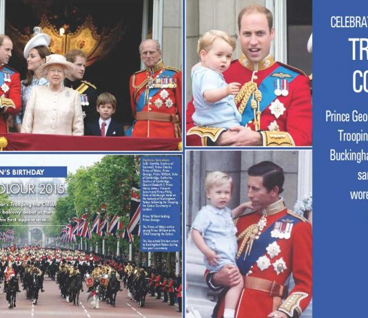 TROOPING THE COLOUR 2015