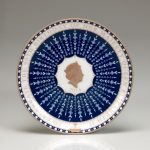 SMALL ROUND TRAY QUEENS 90TH