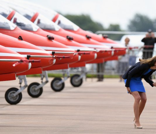 Duchess of Cambridge to Visit RAF Air Cadets Her Royal Highness The Duchess of Cambridge will visit an RAF base in Cambridgeshire on 14 February to meet with local air cadets.