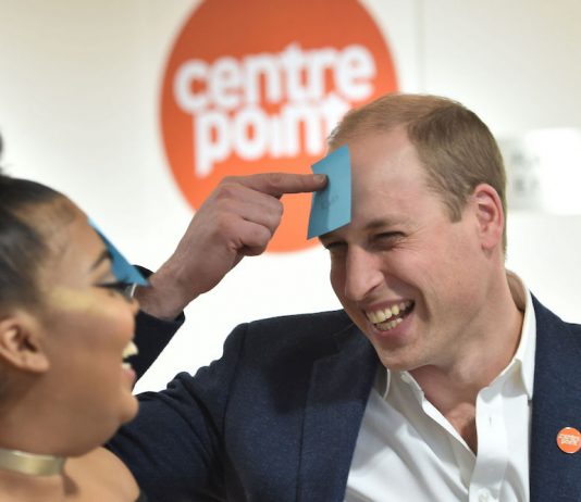 The Prince of Wales to Attend Centrepoint Awards Duke of Cambridge to Launch Centrepoint Helpline