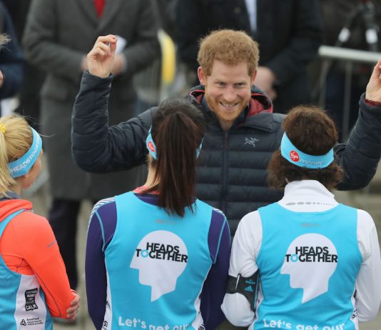 Duke of Sussex to Partner with Oprah Winfrey on Mental Health Series His Royal Highness Prince Harry gives a speech at the Heads Together Training Day, Newcastle, Tuesday 21st February, 2017