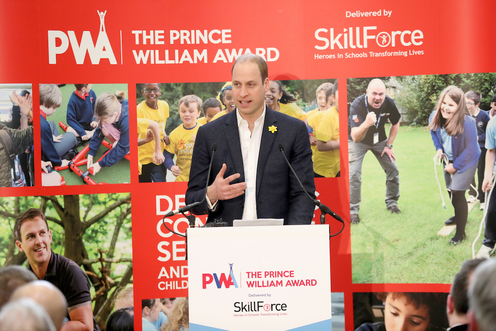 Prince William Launches SkillForce Prince William Award