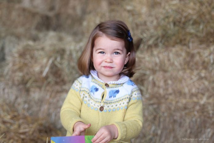 Photograph of Princess Charlotte to Mark Her Second Birthday