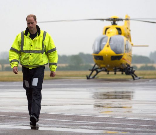 Duke of Cambridge Becomes Patron of London Air Ambulance 30th Anniversary Campaign Duke of Cambridge EAAA