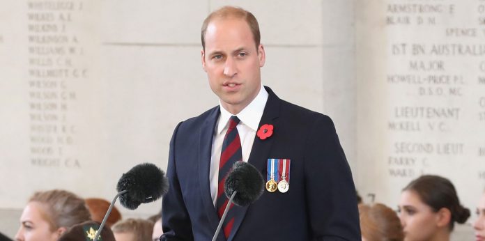 Reading by The Duke of Cambridge at the Last Post ceremony in Belgium