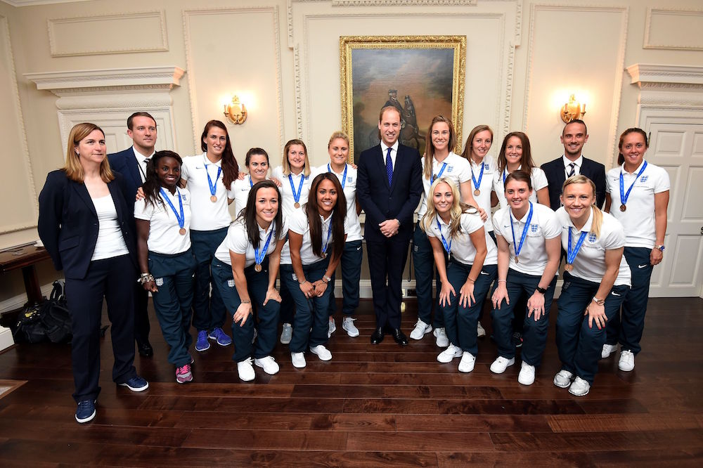 The Duke of Cambridge to Host a Good Luck Send Off Reception for the England Women Football Team