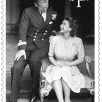 70th Anniversary -ú1.57 Engagement 10 July 400% stamp