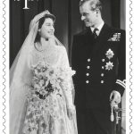 70th Anniversary -ú1.57 Wedding 20 Nov 400% stamp