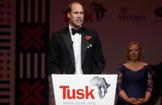 Duke of Cambridge to Visit Namibia, Tanzania and Kenya Tusk Awards