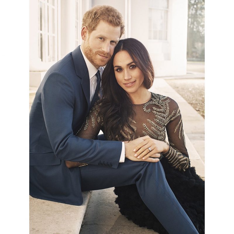 Prince Harry and Meghan Release Official Engagement Photos