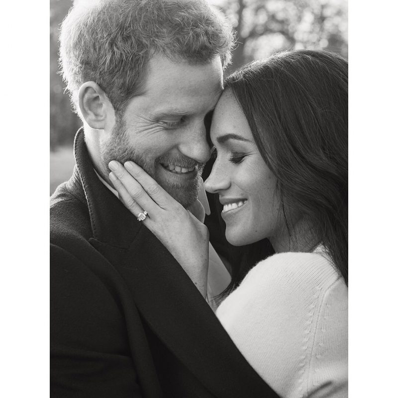 Prince Harry and Meghan Release Official Engagement Photos