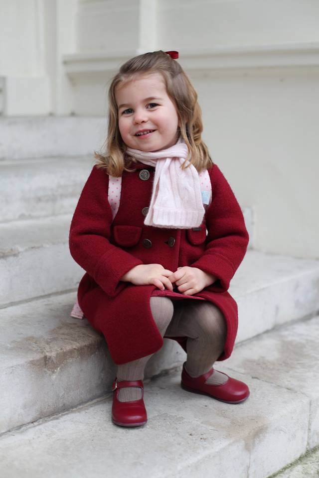 Princess Charlotte's First Day of Nursery