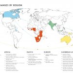 Map of Commonwealth Fashion Exchanges (by region)