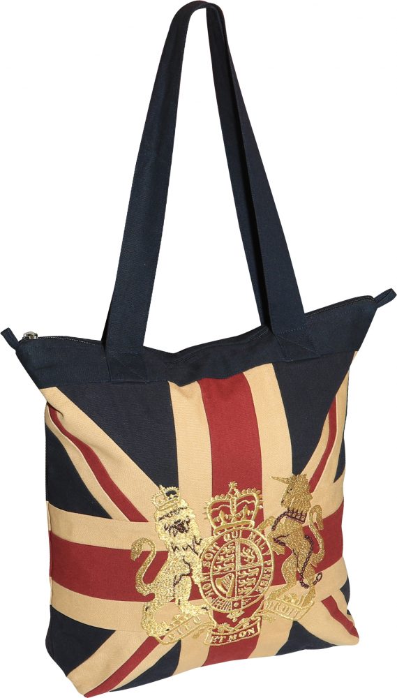 Royal Crest-Vintage Tote Bag
