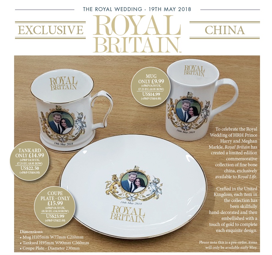 Exclusive Royal Britain Royal Wedding Tankard
