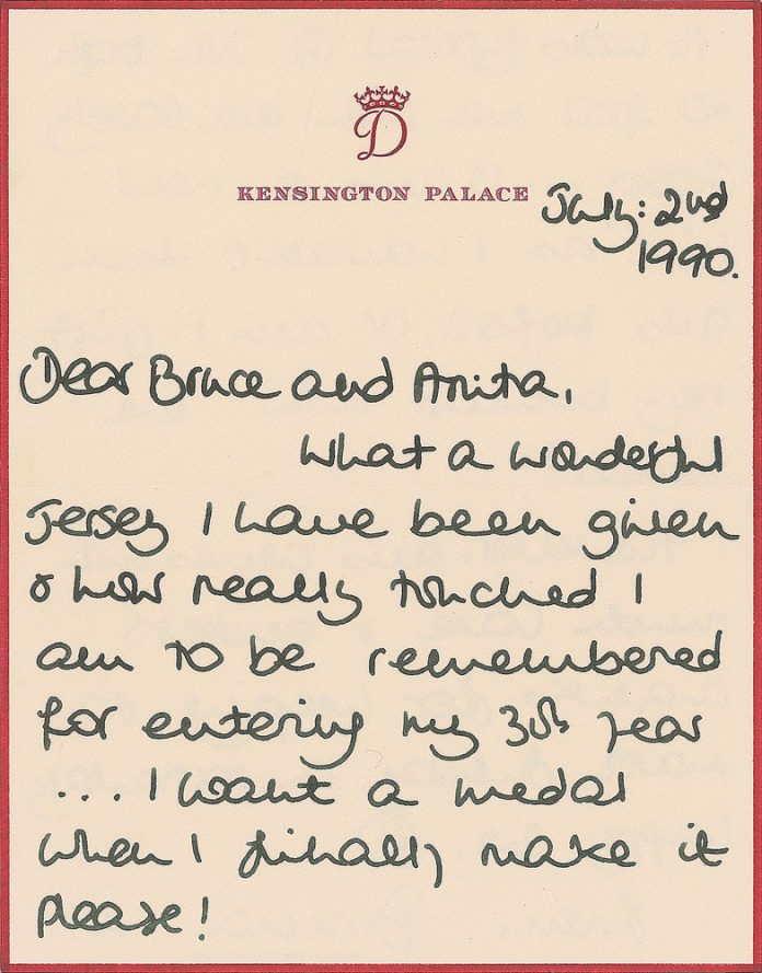 Princess Diana Letter on Turning 30 to Go Under Hammer | Royal Life ...