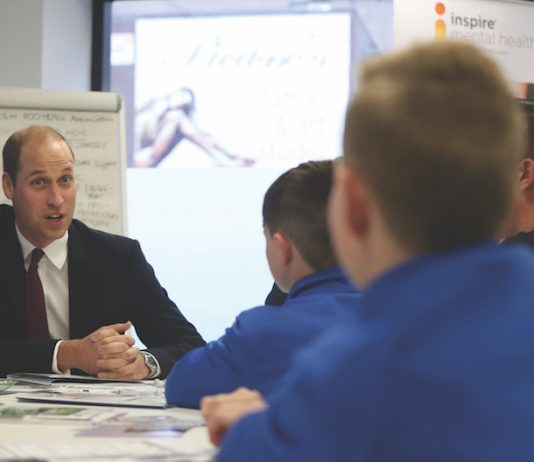 The Duke of Cambridge to Launch The Heads Up Weekends Duke of Cambridge