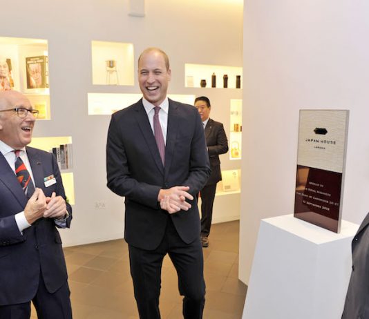 The Duke of Cambridge Officially Opens Japan House, London Japan House London Opening