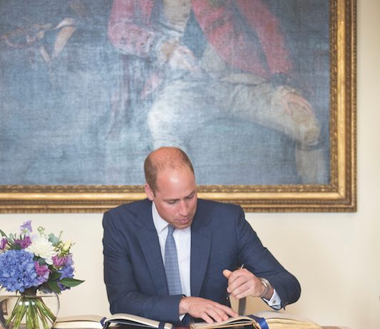Duke of Cambridge Unveils New United for Wildlife Declaration Duke of Cambridge