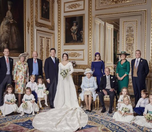 Official Wedding Photographs Released Her Royal Highness Princess Eugenie of York and Mr Jack Brooksbank have released four official photographs from their Wedding day.