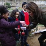 Duchess of Cambridge visits King Henry’s Walk Garden