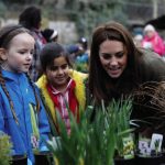 Duchess of Cambridge visits King Henry’s Walk Garden