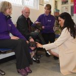 Royal visit to Mayhew charity