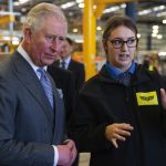 Prince of Wales visits Warwickshire and Northamptonshire