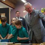Prince of Wales visit to Bletchingdon