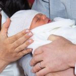 The Duke and Duchess of Sussex with their baby son