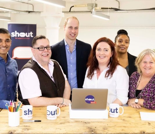 The Duke and Duchess of Cambridge and The Duke and Duchess of Sussex Launch Shout