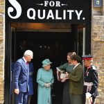 Queen visits Sainsbury’s anniversary model