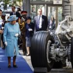 Royal visit to BA headquarters