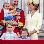 Royals at Trooping the Colour – London