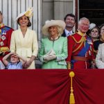 Royals at Trooping the Colour – London