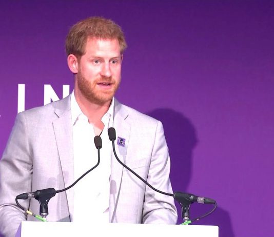 The Duke of Sussex Speaks at The Diana Award National Youth Mentoring Summit
