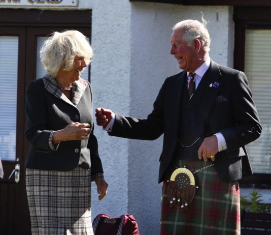 The Prince of Wales and The Duchess of Cornwall Visit Cabinet Office