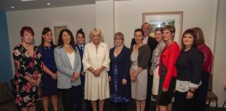 Her Majesty The Queen to Attend Commonwealth Women Leader’s Event The Duchess of Cornwall attends a roundtable discussion on domestic abuse during a visit to the charity Shine in Auckland, on the third day of the royal visit to New Zealand.