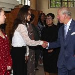 The Prince of Wales meets young women who have been helped by Prince’s Trust New Zealand, as he attends a Prince’s Trust reception at Mantells, Mt Eden, Auckland, on the third day of the royal visit to New Zealand