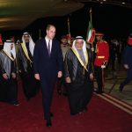 Royal tour of Kuwait and Oman – Day 1
