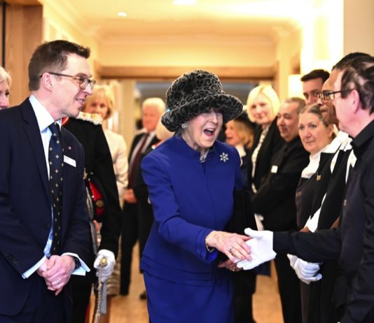 Princess Alexandra Meets Veterans at Official Opening of Royal Star & Garter’s Care Home