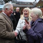 The Prince of Wales meets residents and businesses affected by Storm Dennis February, 2020.