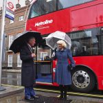 Royal visit to London Transport Museum