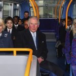 Royal visit to London Transport Museum
